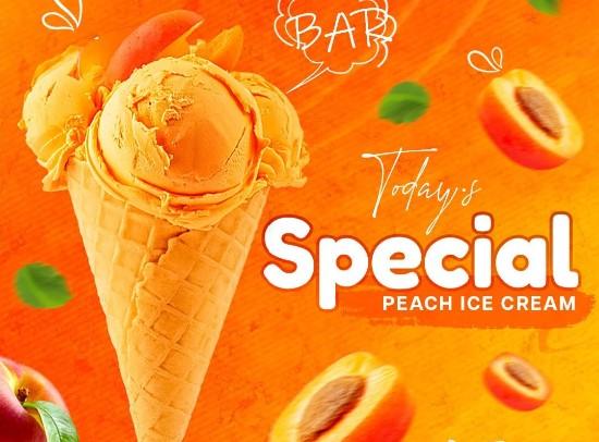 Peach İce Cream 18 Mg